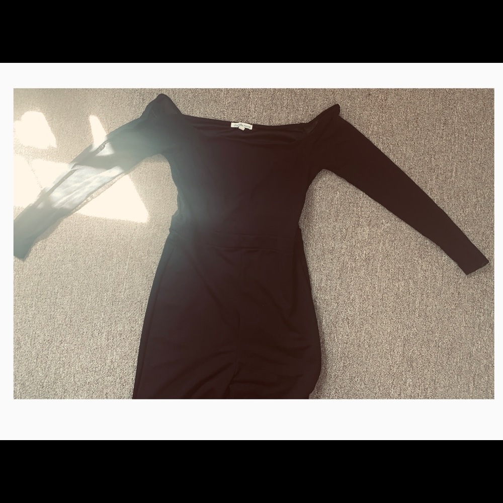 Mesh Top Jumpsuit